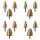 thumbnail image 1 of Broca Escalonada de 12 Piezas de 20/25/32 mm con Ranura Giratoria Límite Brocas Cónicas de Elevación PPR para Escariado de Tuberías de Agua, 1 of 5