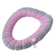 thumbnail image 1 of Laklulu - Funda para asiento de inodoro suave de doble color, calentador, paño lavable más grueso y elástico, 1 of 5