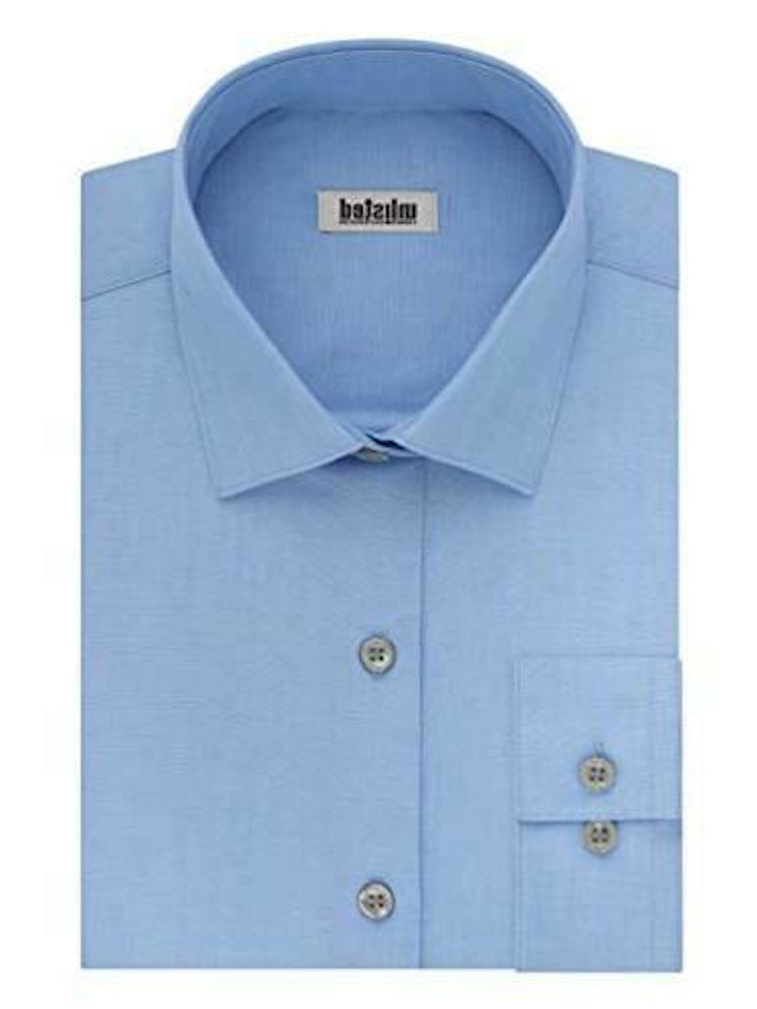 KENNETH COLE Mens Blue Windowpane Plaid 