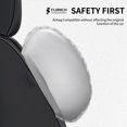 thumbnail image 5 of FLORICH Car Seat Covers Front, Luxury Nappa Leather Seat Covers, Breathable and Waterproof, Automotive Seat Covers Universal for Most Cars, Black, 5 of 7