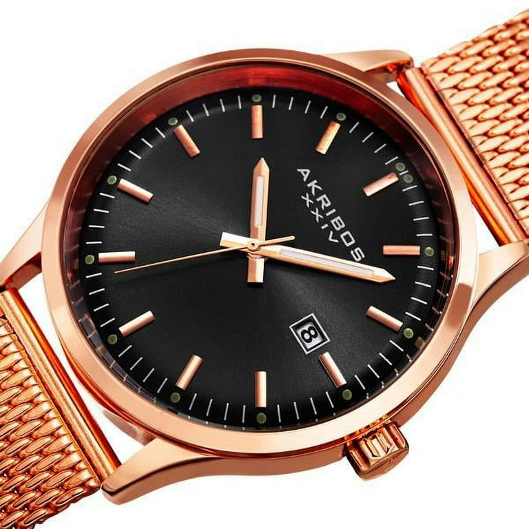 Akribos xxiv men's store classic watches