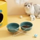 thumbnail image 2 of Cuenco de cerámica para gatos, cuenco para comida para gatos, cuenco para perros, cuenco para agua potable, cuenco para comida, protección para la columna cervical, suministros para mascotas, 2 of 5