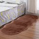 thumbnail image 5 of Alfombras extragrandes para dormitorio, alfombra de felpa flocada, 140 cm x 1 pieza de grosor y suave para sala de estar o baño, absorción de agua y respaldo antideslizante, lavable a, 5 of 8