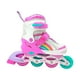 thumbnail image 1 of Patines Next De línea cuatro ruedas para niña ajustables 19 a 22 centímetros, 1 of 4
