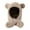 Beige, variant on Winter Cartoon Bear Ears Hat Velvet Thickened Integrated Hat Hat Men Leather