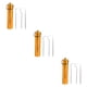 thumbnail image 2 of Monstrate 3 piezas de palillos de dientes de metal con soporte Herramientas de dientes Estuche de almacenamiento Organizador Acampar al aire Type4 NO4, 2 of 6
