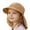 1-Khaki1394, variant on Oiyii Toddler Girls Water‑Repellent Bucket Hats Crocodile Embroidered Hiking Sun Hats, Grey