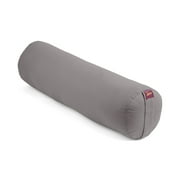 Yoga Bolster - Large Cylindrical Round Cotton Filled - 1pc - Yogavni (Grey)