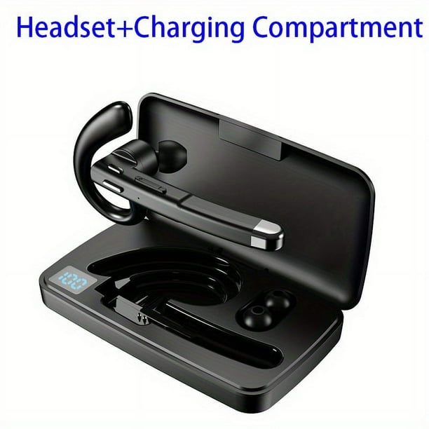 2023 BT Wireless Business Headset: 5.1 Stereo Sound, Noise Canceling, HD Mic - For All Smart Phones