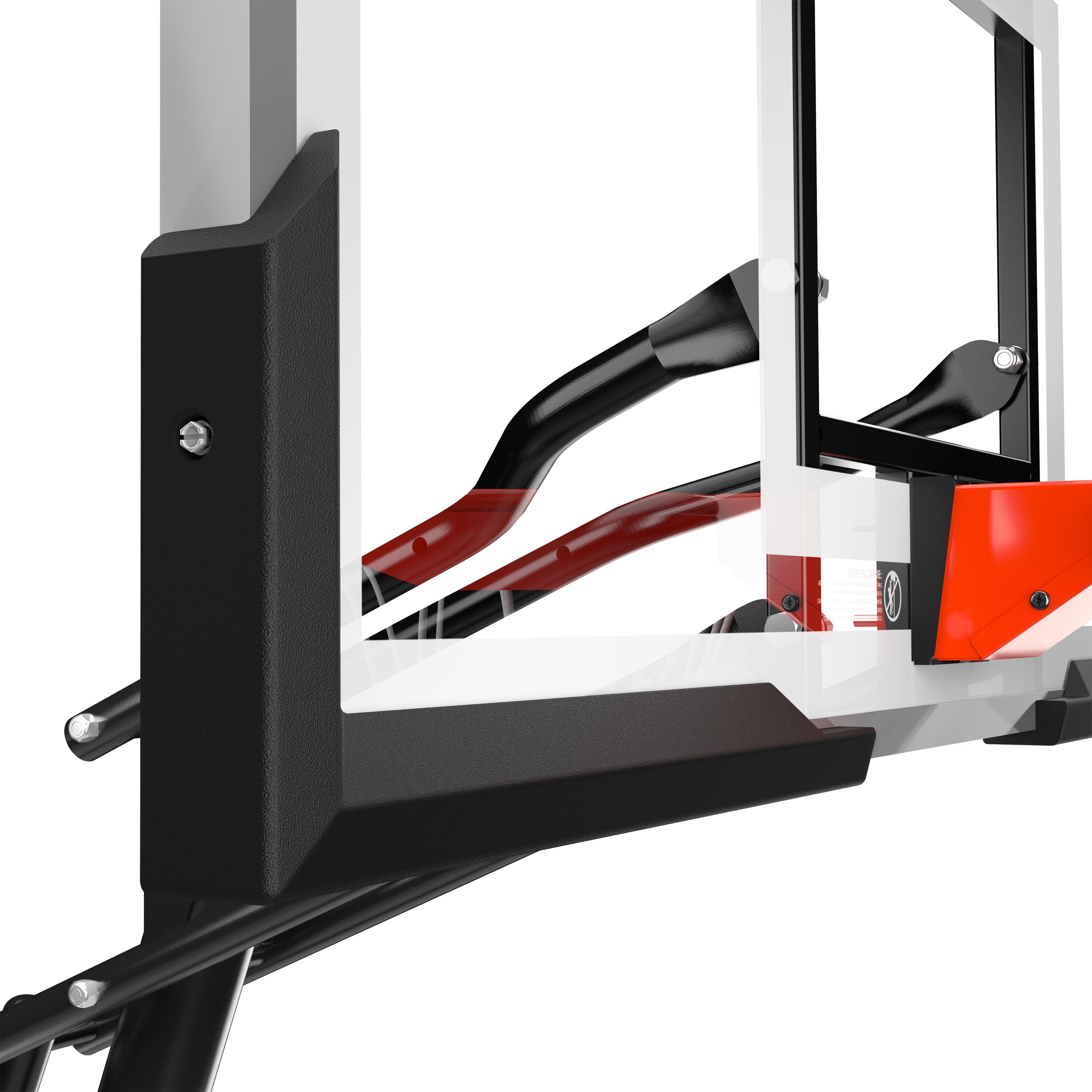 Spalding Ultimate Hybrid® 60 In. Acrylic Portable Basketball Hoop System