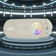 thumbnail image 4 of Bluetooth Speakers 5.4 Wireless Portable Speaker,Waterproof Bluetooth Speaker,Loud Stereo Sound,Bassboom Technology,TWS Pairing,Built-in Mic,16H Playtime with Lights for Home Outdoor, 4 of 7