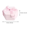 thumbnail image 2 of IDEANATEGRATE 1Ud Caja Rosa Para Regalos Y Almacenaje Con Forma Hexagonal Y, 2 of 8