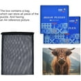 thumbnail image 7 of Dreamtimes Highland Cow Puzzle 500 Pieces - Wooden Jigsaw Puzzles for Family Games - Suitable for Teenagers and Adults, 7 of 7