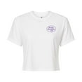 thumbnail image 2 of Polly Pocket - Front Logo And Back Case Grid - Junior's - Women's Cropped T-shirt, 2 of 5