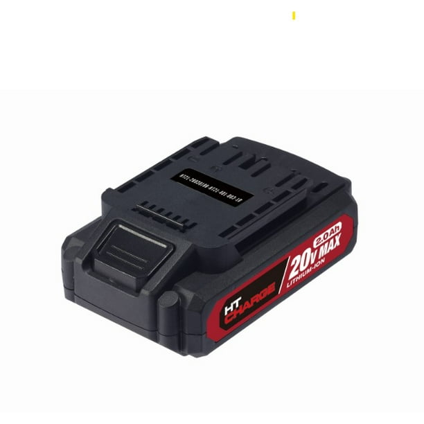 Hyper Tough 20V Max Lithium Ion Battery Pack, Compact 2.0Ah Battery