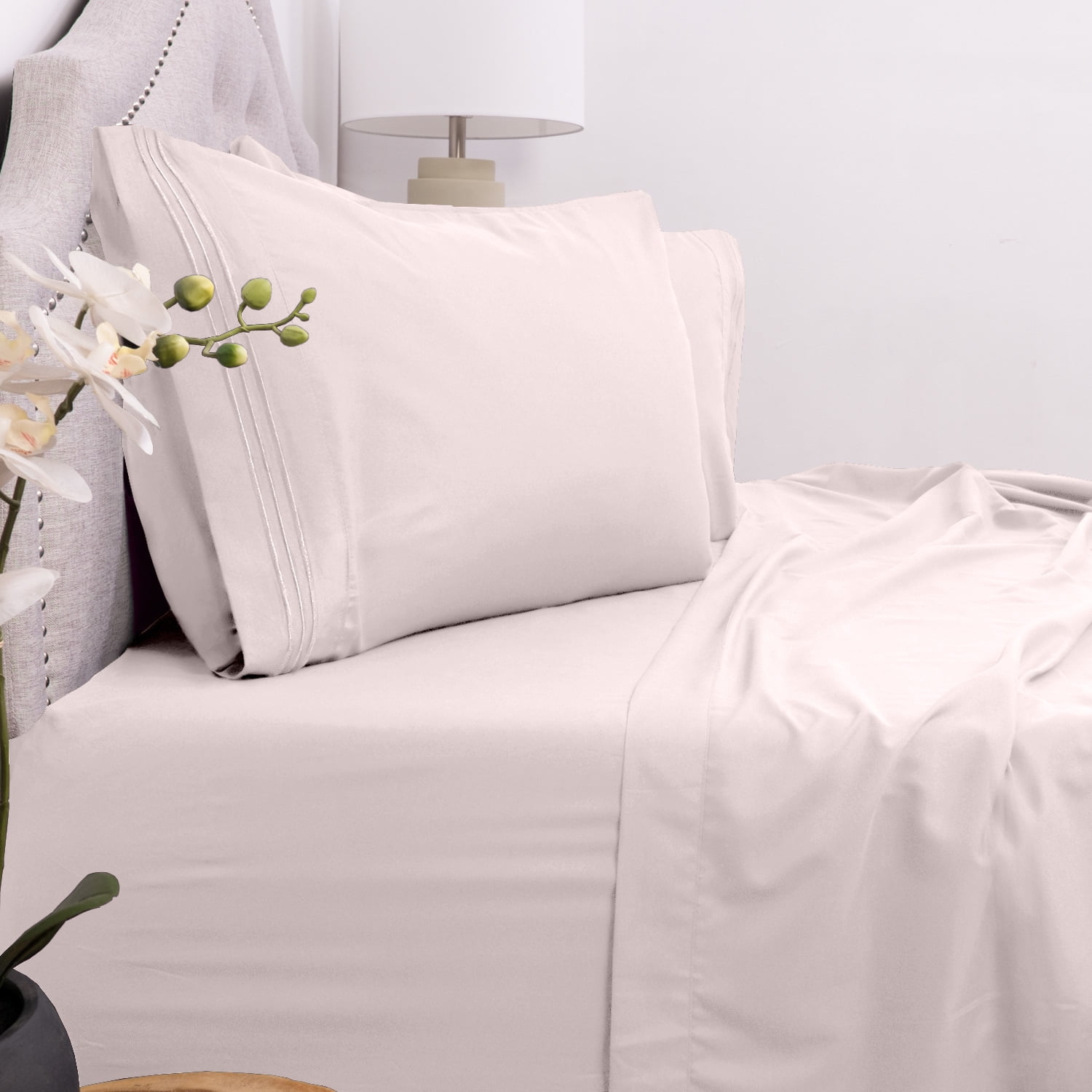 Details about   Deep Pocket Fitted Sheet 1000 Thread Count Egyptian Cotton Full Size All Colors 