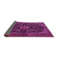 thumbnail image 2 of Ahgly Company Indoor Square Medallion Pink Traditional Area Rugs, 6' Square, 2 of 4