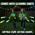 thumbnail image 5 of JoyX 2-Pack Kids Dart Vest Play Set with Glow-in-the-Dark Foam Darts & Accessories – Compatible with Nerf, XShot & Adventure Force, 5 of 14