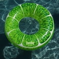 thumbnail image 3 of 42" Lime Green Glitter Pool Ring Float, Ages 8+, 3 of 10