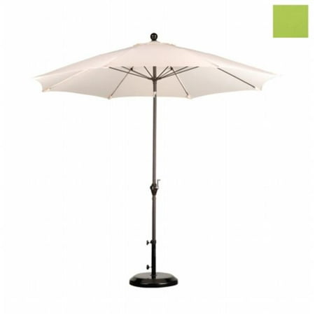 California Umbrella Alus908117 P29 9 Ft Wr Fiber Market Umbrella Pt Bronze Polyester Lime Green Walmart Canada