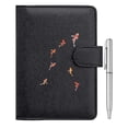 thumbnail image 1 of Portapasaporte WALNEW RFID de Cuero PU con Bolígrafo para Hombre/Mujer, 1 of 9