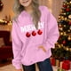 thumbnail image 4 of Sudadera con capucha para niñas y niños, sudadera de manga larga con cuello redondo y estampado de moda, jersey con bolsillo, sudadera de poliéster para niñas, 4 of 8