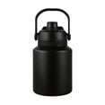 thumbnail image 1 of Soidarity Jarra de agua portátil a prueba de fugas, gran capacidad de 1200ml, fácil de beber, botella de agua de medio galón aislada Ropa Deportiva, Zapatos negro, 1 of 6