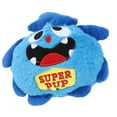 thumbnail image 2 of Juguete eléctrico con pelota que rebota Bling Bling para perros Superman azul, 2 of 12
