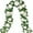 White, variant on Verdsylv Hanging Flower Garland, 1 Garland Artificial Rose Vine, Hanging Faux Flower Garland for Wedding Background Arch Garden Wall Decor, Wedding Arch Decor, White