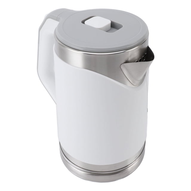 Electric Kettle Stainless Steel, Double Layer Hot Water Boiler, Electric Water Heater Kettle with Fast Heating, Auto Shut Off for Home Kitchen