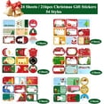 thumbnail image 3 of 216pcs Christmas Gift Tags Stickers, Self Adhesive Christmas Tags for Gifts, Xmas Gift Wrapping Name Sticker, Christmas Labels Stickers for Christmas Gifts, Envelope, Wrapping Paper, 3 of 7