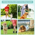 thumbnail image 5 of Rope Dog Leash, Cotton Dog Leash Training Leash for Dog Hiking, Camping, 5 of 5