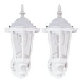 thumbnail image 7 of MAXSA Innovations 49719 White Battery Outdoor Wall Lanterns (2 Pack), 7 of 7