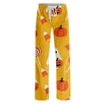 thumbnail image 5 of Satingcolo Women Halloween Lounge Pants Comfy Pajama Bottom Drawstring Waist Print Long Pajamas Pants S-2XL, 5 of 6