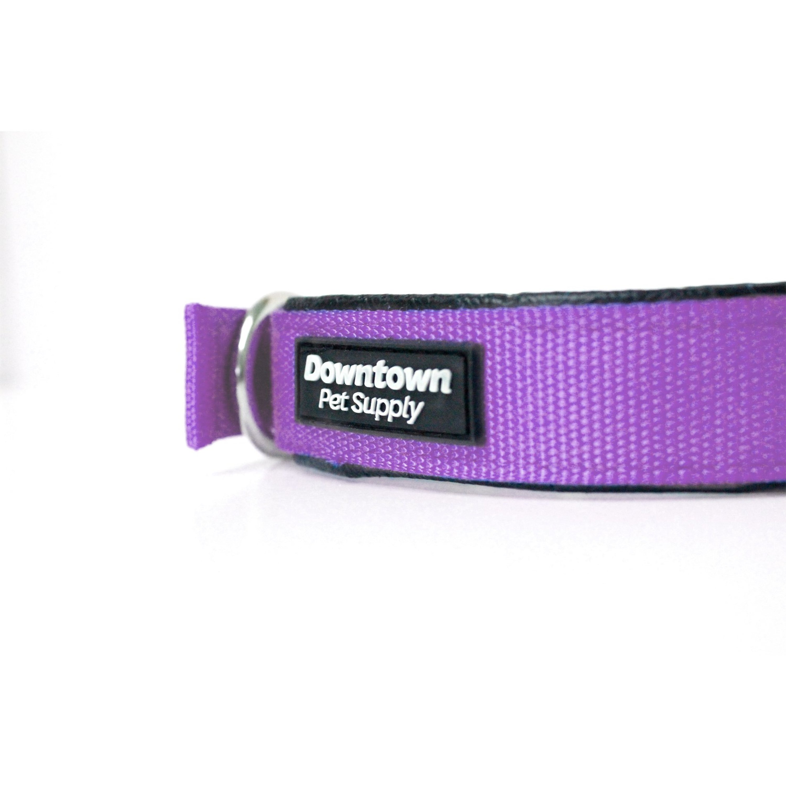 Downtown Pet Supply Padded Dog Collar, Purple, Large photo 6