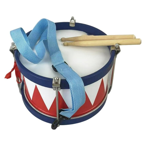 Snare Drum Juego de Tambor de Percusión Instrumento Musical Accesorios Baqueta Correa Material Resistente Adecuado para Niños Principiantes Fiestas Pr