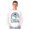 thumbnail image 5 of Tootsie Mr Owl American Patriot USA Sweatshirt for Men or Women Brisco Brands L, 5 of 6