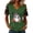 Green(Ghost Pumpkin Bat), variant on Halloween Womens Tops V Neck Fall Funny Ghost Pumpkin Bat Short Sleeve Tee Christmas Trendy Tee Tops Orange XXL