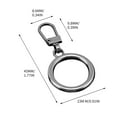 thumbnail image 2 of Replacement Zipper Pull Hook Hole Dedicated Zipper, Metal Zipper Blade, Replacement for Clothing And Luggage Accessories, Zipper Head, Hand Pulled, 2 of 6