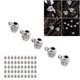 thumbnail image 4 of Cuentas De Barba, Estilo único Multiusos, 50 Unidades, Tamaño Perfecto, Cuentas De Barba Vikinga Para Accesorios De Joyería De Bricolaje Para Decoración De Cabello Para ANGGREK Otros, 4 of 8