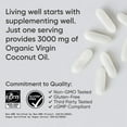 thumbnail image 4 of Sports Research® Organic Extra Virgin Coconut Oil 1000mg Vegan Non-GMO (120 Veggie Softgels), 4 of 7