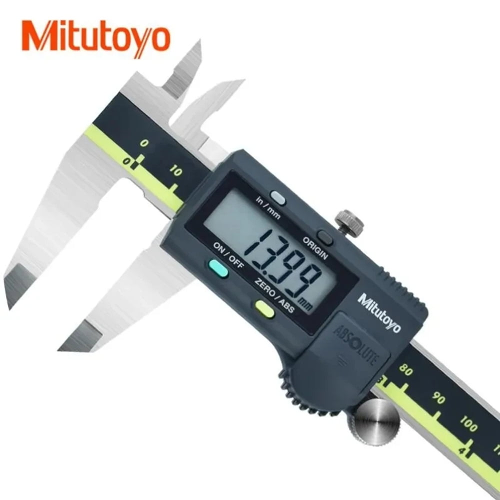 Mitutoyo 500-197-30 Style Digital Caliper Advanced Onsite Sensor AOS Electronic Micrometer Ruler 500 Series, 0" to 8"/0 to 200mm Measuring Range, 0.0005"/0.01mm Resolution, AOS