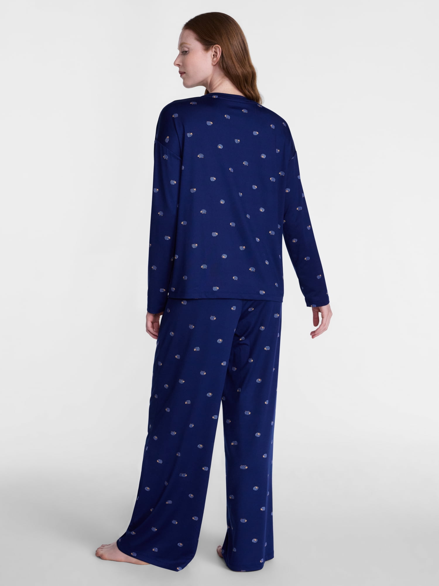 Joyspun Women's Dreamy Soft Collection Sleep Top and Pants, 2-Piece Set, Sizes XS-3X