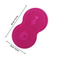 thumbnail image 2 of unbranded Tapete Para Caja De Arena De Mascotas En PVC Con Antideslizante Y Compacto Rosado, 2 of 8