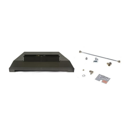 - Rasmussen FireLine Vented Fireplace Burner Kit for Fire Glass, Natural Gas, 12.875