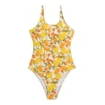 thumbnail image 1 of Aayomet Bathing Suits for Women Printed Outer Body Bikini (Yellow, M), 1 of 4