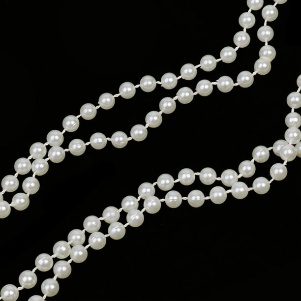 Gargantilla Imitación Fernando Accesorios de hebra Bisutería vintage para mujeres Collar de perlas largas