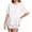 White-02, variant on Mittory Womens Tops Summer Short Sleeve T Shirts Dressy Casual Scooped Neck Loose Fit Blouses