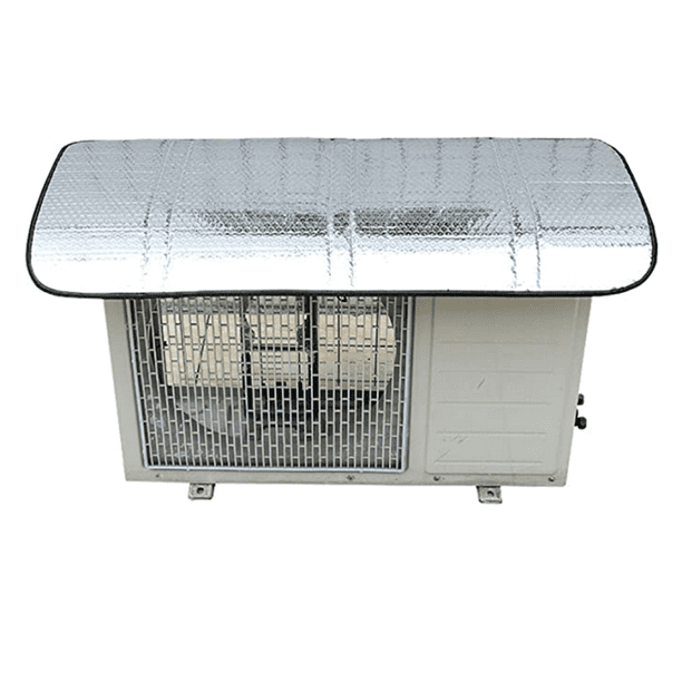 40 * 90 CM Cubierta de aire acondicionado para unidad de pared - Cubierta de aire acondicionado para unidades de pared, Película de aluminio impermeable para exteriores Protección solar anti-UV Genérico Rojo Verde