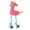 B_Pink, variant on Squeaky Dog Toys, Dog Rope Toy, Durable Squeaky Dog Plush Tug Toy, Puppy Interactive Squeak Chew Toys with Rope Legs for Small Medium and Large Dogs Training Play, Pink